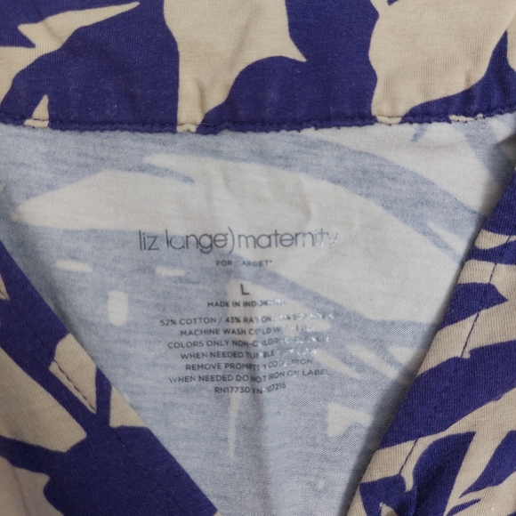 Liz Lange Maternity Top size Large - Picture 3 of 3